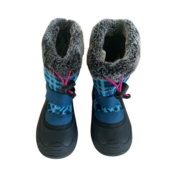 Kamik Mini T Girls Snow Boots Size 10 - Picture 4 of 6